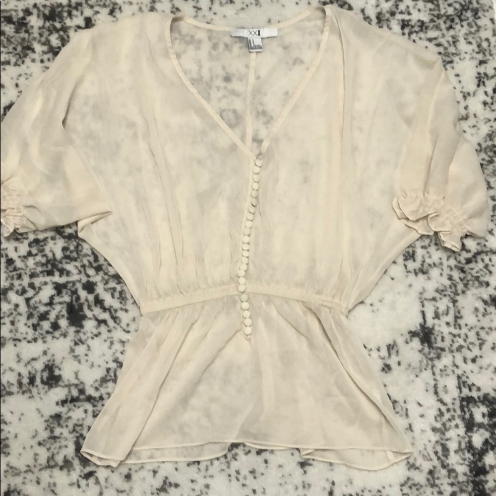 Forever 21 sheer top